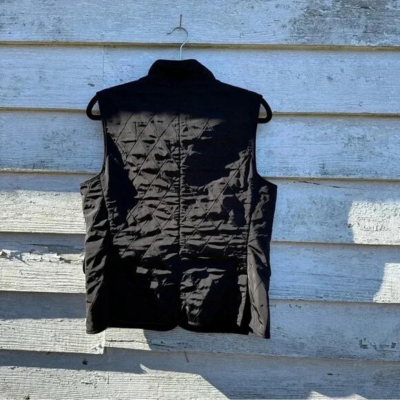 Talbots Women’s Small Black  Lightweight Quilted Vest - Picture 3 of 8